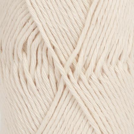 Drops Paris Garn Unicolor 17 - Natur Hvid Tilbud!