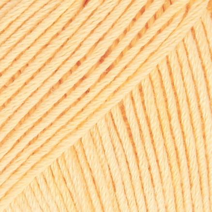 Drops Safran Garn Unicolor 10 - Vaniliegul Kvalitet