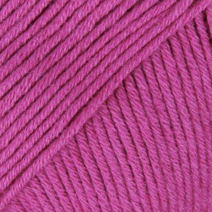 Drops Safran Garn Unicolor 15 Fuchsia - Kvalitetsbomuld