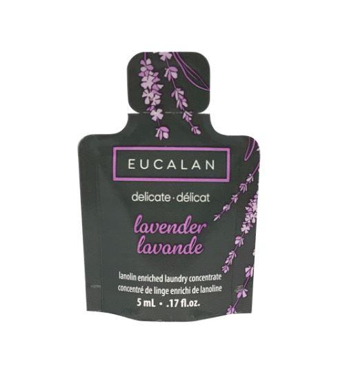 Eucalan Uldvaskemiddel 5 ml med Lavendel Duft