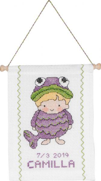 Permin Broderikit Stjernetegn Fisk - Kreativ Hobbyaktivitet