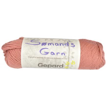 Gepard Garn Sømandsgarn Unicolor 416 Mørk Pudder - Tilbud!