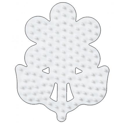 Hama Midi Perleplade Blomst Lille Hvid - Kreativ DIY Projekt