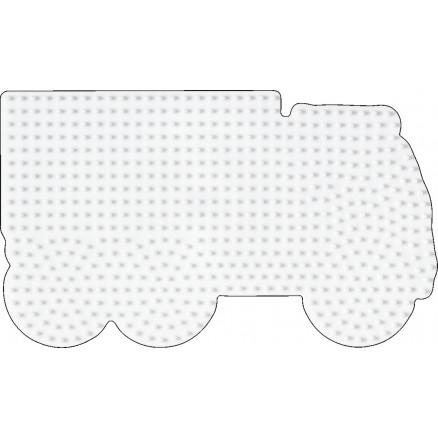 Hama Midi Perleplade Lastbil Hvid - Kreativ DIY Sjov!