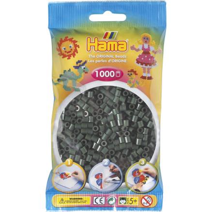 Hama Midi Perler Mørkegrøn - 1000 stk til Kreativitet