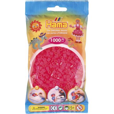 Hama Midi Perler 207-32 Neon Fuchsia - 1000 stk.