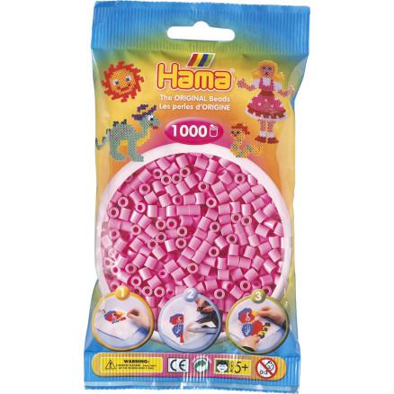 Hama Midi Perler 1000 stk - Pastel Pink Kreativitet!