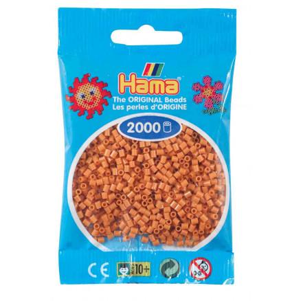 Hama Mini Perler 501-21 Lysebrun - 2000 stk til Kreativ Leg