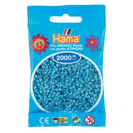Hama Mini Perler 501-31 Turkis - 2000 stk til Kreativ Leg