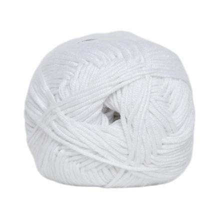 Hjertegarn Blend Bamboo Garn Unicolor 1000 - Hvid Kvalitet