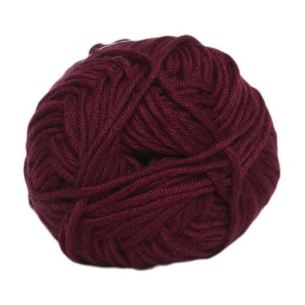 Hjertegarn Blend Bamboo Garn Unicolor 4677 Bordeaux - Kvalitet