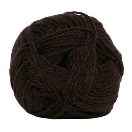 Hjertegarn Blend/Tendens Unicolor 2500 Mørkebrun Garn