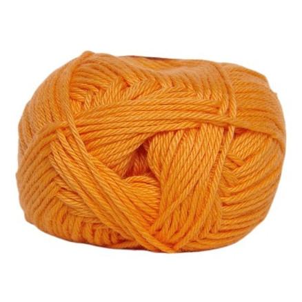 Hjertegarn Blend/Tendens Unicolor 3255 Lys Orange - Fantastisk Garn
