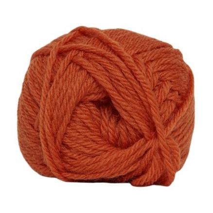 Hjertegarn Lima Garn Unicolor 9110 - Blød Uld i Orange