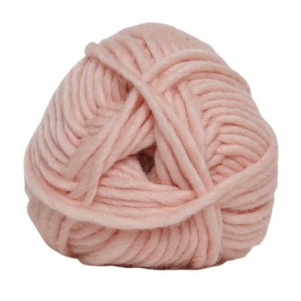 Hjertegarn Natur Uld Garn Unicolor 2250 Lys Rosa - Tilbud!