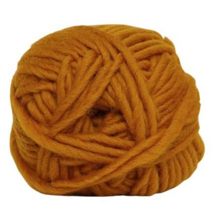 Hjertegarn Natur Uld Garn Unicolor 381 Karry - 100% Uld