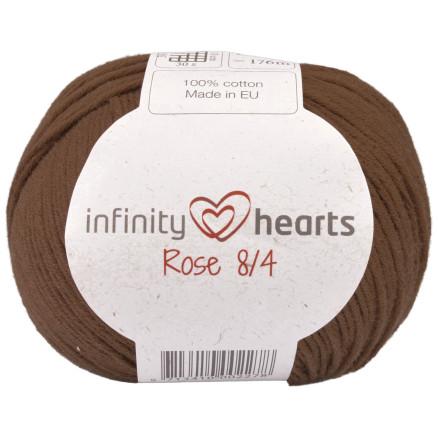 Infinity Hearts Rose 8/4 Garn Unicolor 219 Brun - Udsalg!