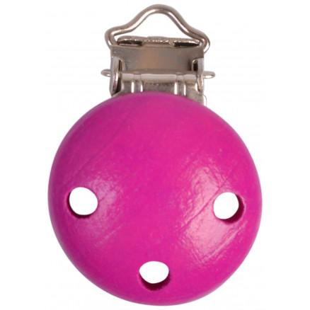 Infinity Hearts Seleclips i Fuchsia - 1 stk.