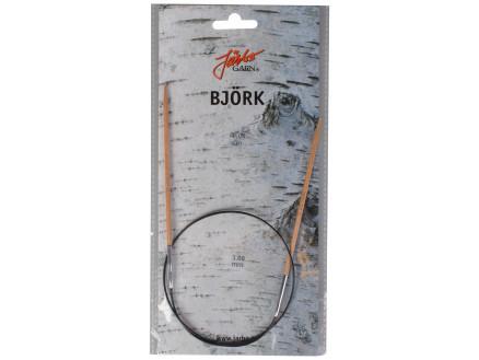 Järbo Björk Rundpinde 60cm 3,00mm - Perfekte til strikning
