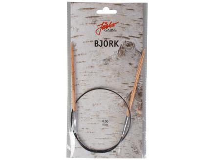 Järbo Björk Rundpinde 60cm 4,00mm - Perfekte til strik!