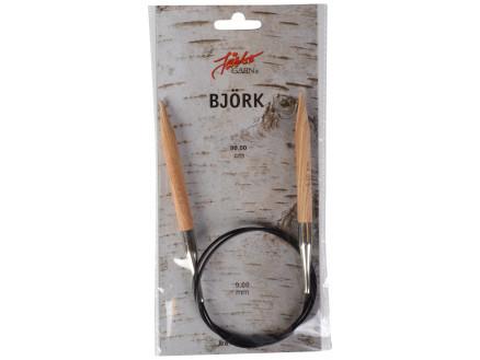 Järbo Björk Rundpinde 80cm 9mm - Perfekt til strik!
