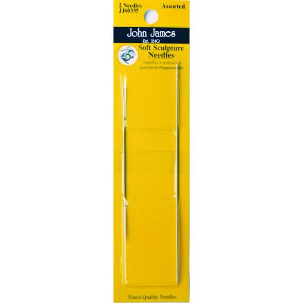 John James Dukkenåle - 2 stk. til syning af dukker og bamser