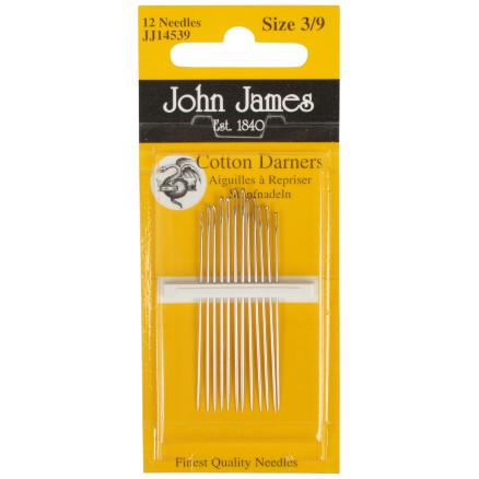 John James Stoppenåle Korte Str. 3/9 - 12 stk Tilbud