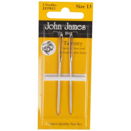 John James Stramajnåle Uden Spids - 2 stk Tilbud!