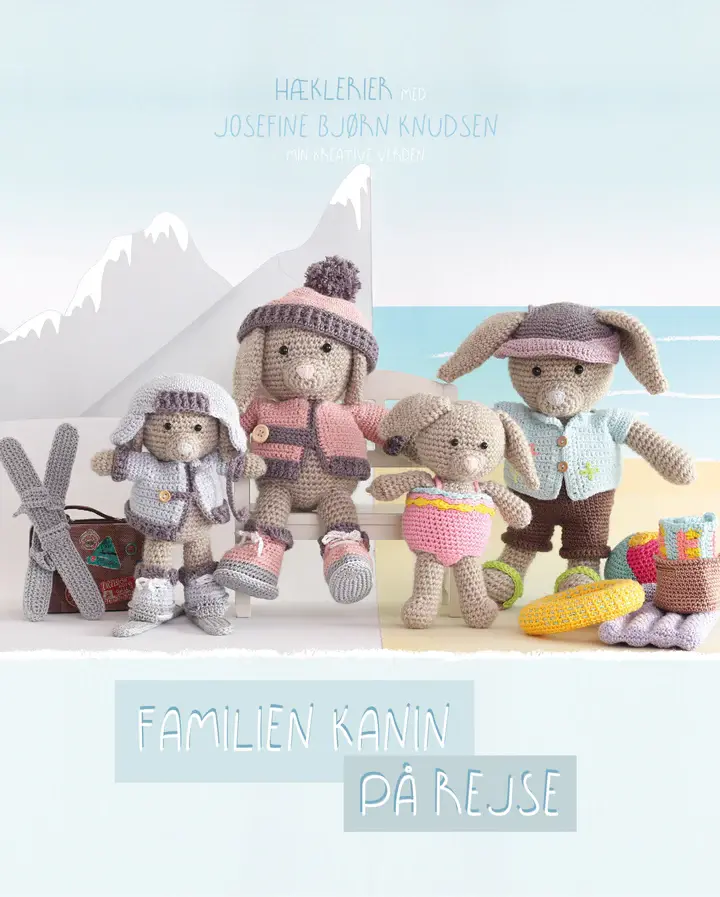Familien Kanin på Rejse - Hækleopskrifter og Inspiration