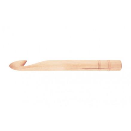 KnitPro Jumbo Birch Hæklenål 23 cm - Stort Tilbud!
