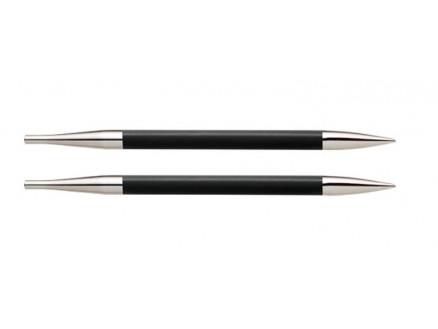 KnitPro Karbonz Korte Rundpinde i Kulfiber 4mm