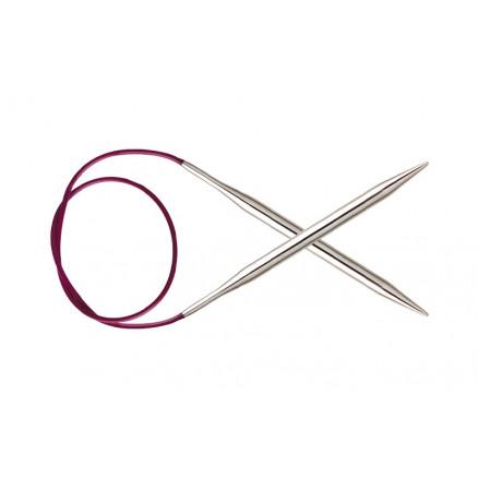 KnitPro Nova Metal Rundpinde i Messing - 100cm, US17