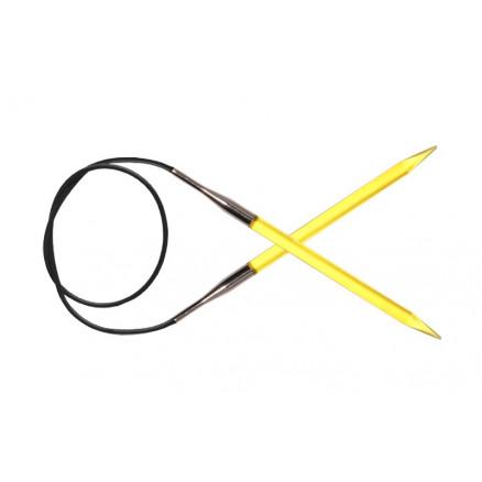 KnitPro Trendz Akryl Rundpinde 80cm - Gul 6,00mm