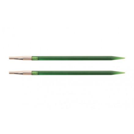 KnitPro Trendz Udskiftelige Rundpinde 13cm Akryl Grøn