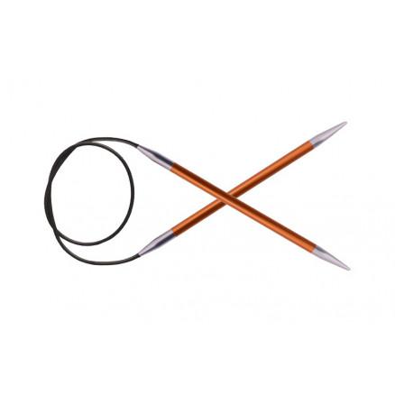 KnitPro Zing Rundpinde i Aluminium 100cm - Karneol