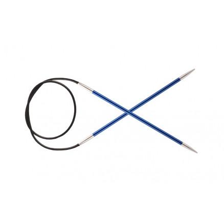 KnitPro Zing Rundpinde 60cm 4,00mm - Sapphire Tilbud!