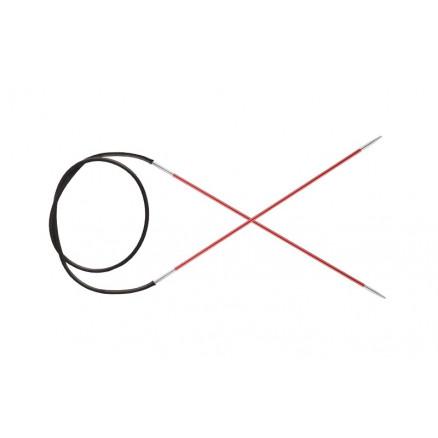 KnitPro Zing Rundpinde i Messing 100cm - Koral US0