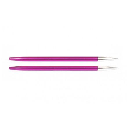KnitPro Zing Udskiftelige Rundpinde 13cm 5mm Ruby - Udsalg!