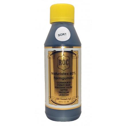 Sort Latex Gummimælk 250ml til Skridsikre Såler og Tæpper