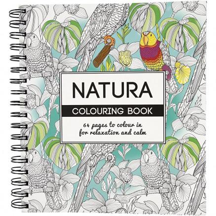 Mindfulness Malebog med Naturmotiver - 64 Sider