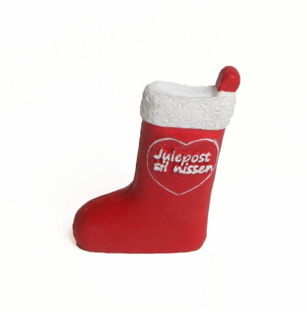 Julesok til nissedør - Niah Design, 4 cm høj