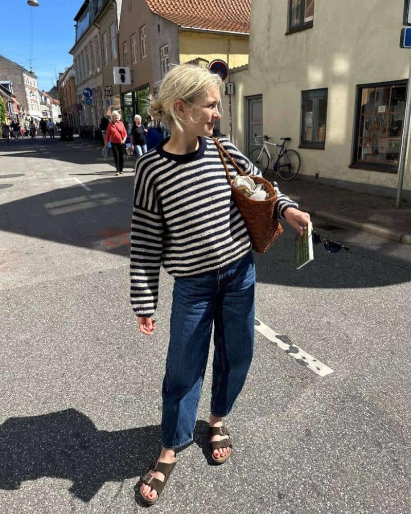 Olga Sweater fra Isager - Strikkedesign til strikglade!