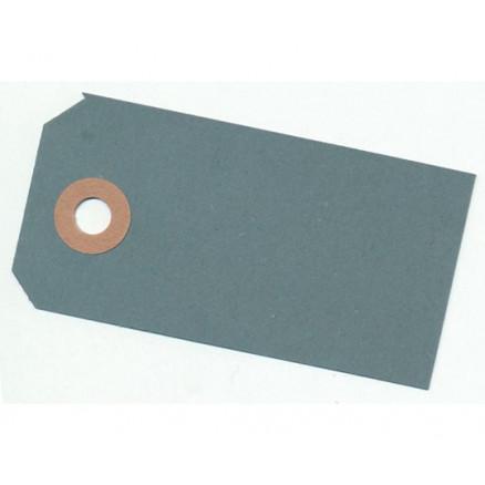 Grå Manillamærker 4x8cm - 10 stk til Kreativ DIY