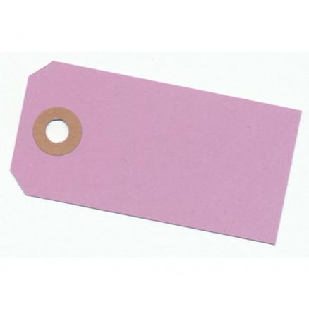 Lys Lilla Manillamærker 4x8cm - 10 stk til Gaveindpakning