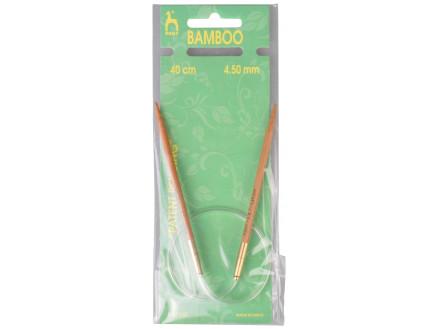 Pony Rundpinde i Bambus 40cm 4,5mm - Fantastisk Tilbud!