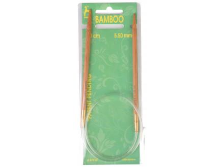 Pony Rundpinde i Bambus 60cm 5,5mm - Fantastisk tilbud!