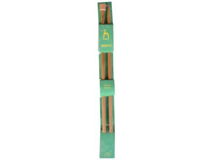 Pony Bambus Strikkepinde 33cm 8mm - Glatte og Lette