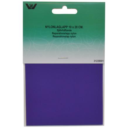 Selvklæbende Nylon Reparationslap Lilla 10x20cm - 1 stk