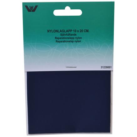 Selvklæbende Nylon Reparationslap Marine 10x20cm - 1 stk