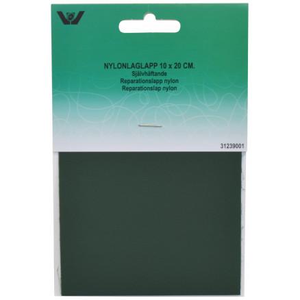Selvklæbende Reparationslap i Mørkegrøn 10x20cm - 1 stk